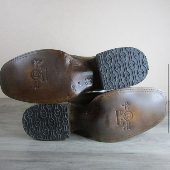 Circle G by Corral Women's Flowered Embroidery Square Toe Western Boots L2032 - Picture 4 of 4